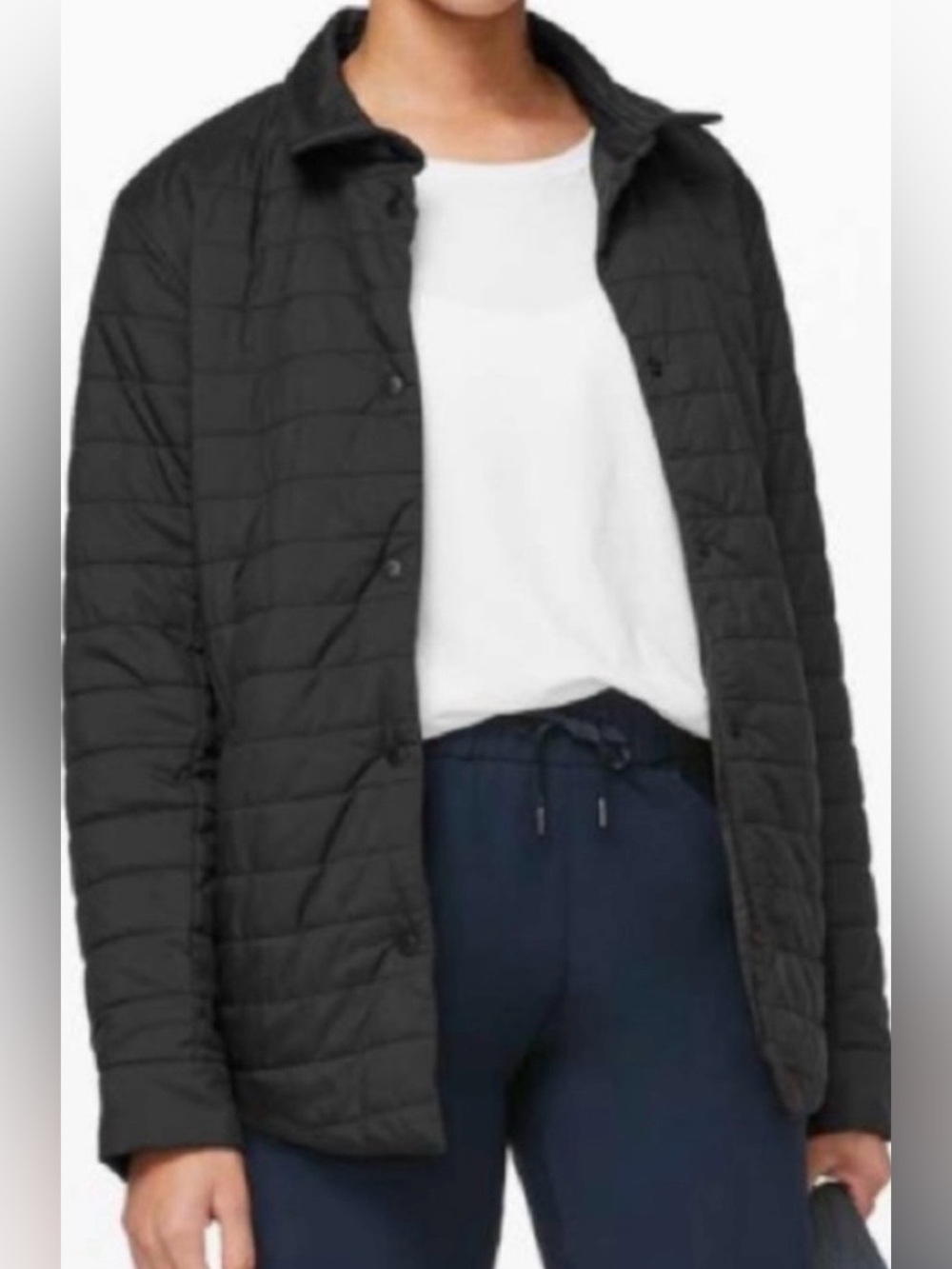 Lululemon Switch Please Reversible Shacket Black Size 8